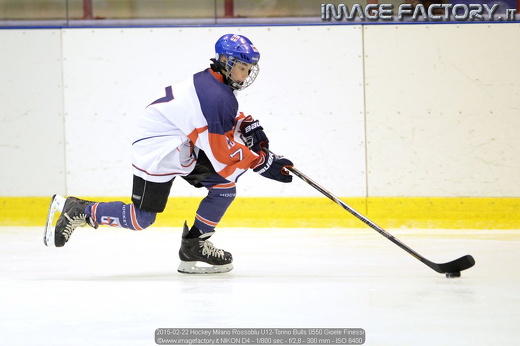 2015-02-22 Hockey Milano Rossoblu U12-Torino Bulls 0550 Gioele Finessi